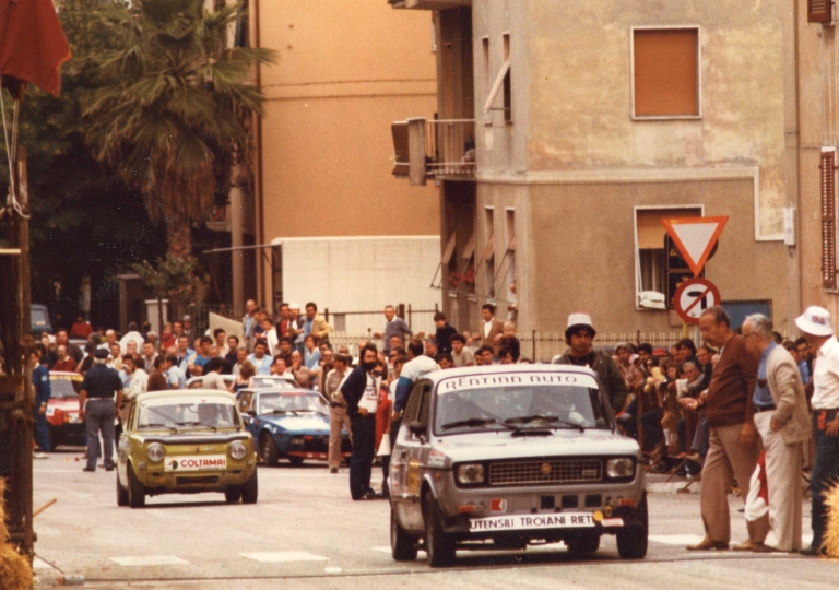 1981 Festuccia Leonardo (127) e Carpani Emidio Simca Rallye gr.1